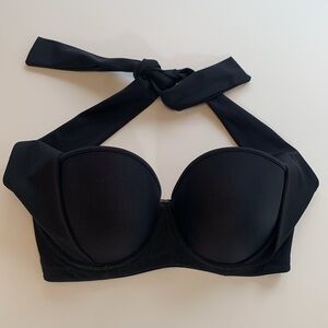 🖤 FREYA Deco Molded Cup Underwire Bikini Top - Multiway Scarf Tie - Halter 🖤